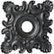 Ekena Millwork Crawley Ceiling Medallion (Fits Canopies up to 6 3/4"), 18"W x 18"H x 3 1/4"ID x 1 1/2"P, Pewter CM18CRPES - alternate 1